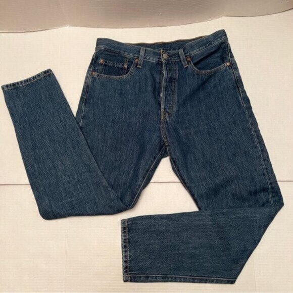 Levis * Premium 501 S jeans EUC 100% cotton W29 L28” High-rise - Picture 3 of 16
